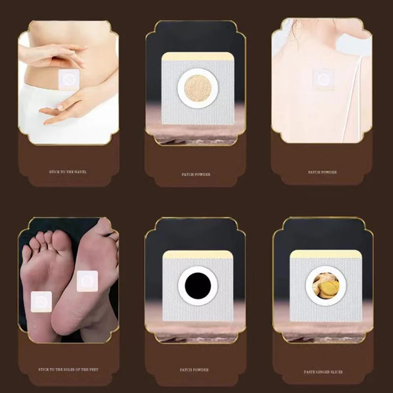 Replacement Disposable Castor Oil Pack Self-Adhesive Universal Adhesive Navel Stickers Seepage Resistant Belly Button Protectors