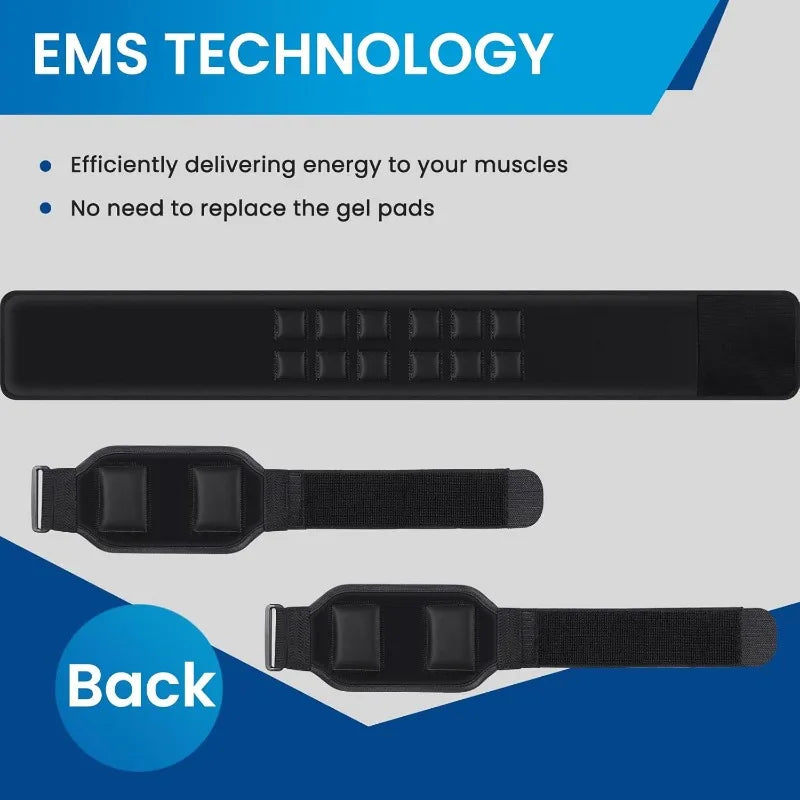 ABS Stimulator, Muscle Machine Workout Equipment, Ab Toning Belt Muscle Toner Fitness Training for Abdomen/Arm/Leg, Ab Trainer f