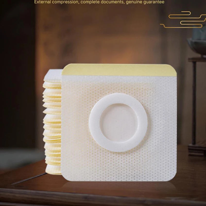 Replacement Disposable Castor Oil Pack Self-Adhesive Universal Adhesive Navel Stickers Seepage Resistant Belly Button Protectors