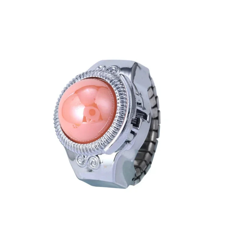 Luxury Ring Clock Elastic Stretchy Band Quartz Reloj Rings for Men Ladies Male Finger Heart Pocket Watch Hip-Hop Man New Jewelry