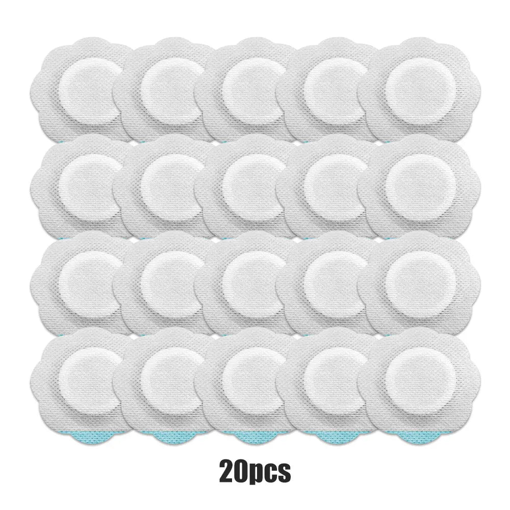 Disposable Castor Oil Belly Button Patch Self-Adhesive Navel Bandage Disposable Spunlace Cloth Castor Oil Patches Belly Sticker