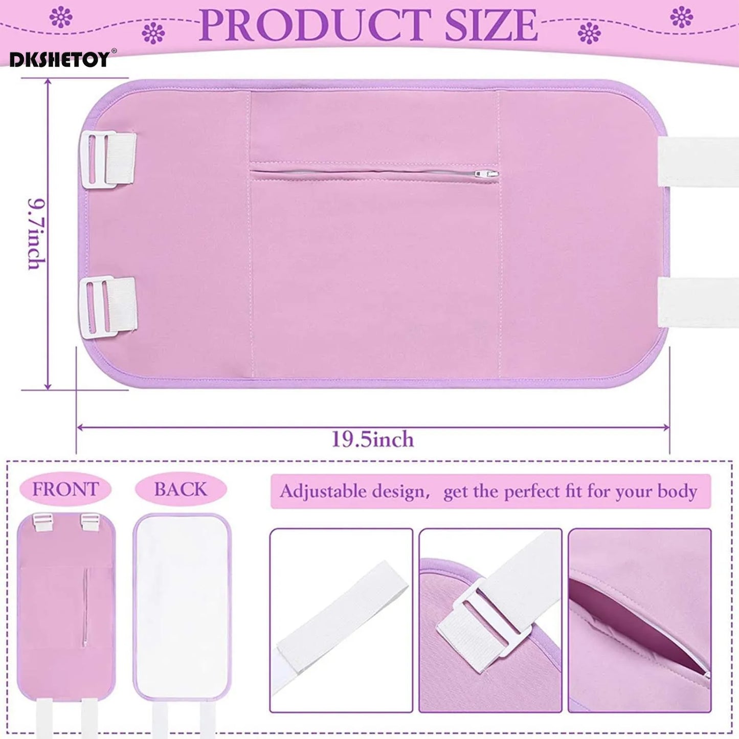 Waist Neck Castor Oil Pack Neck Waist Oil Pack Set compression Kit Health Practical Waist Neck Wrap  Liver Abdomen Muscles