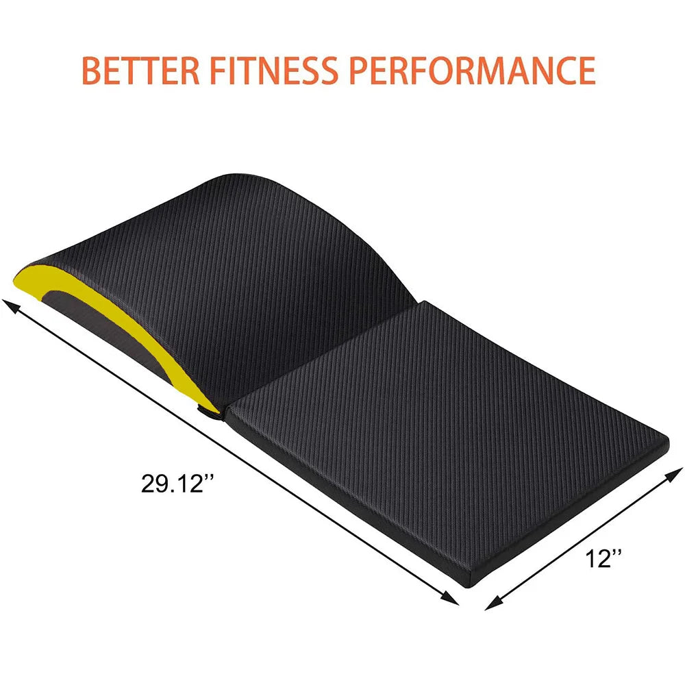 Tailbone Protector Sit Up Mat The Original Abdominal Core Trainer Mat for Full Range of Motion Sit ups Crunches and Ab Workouts