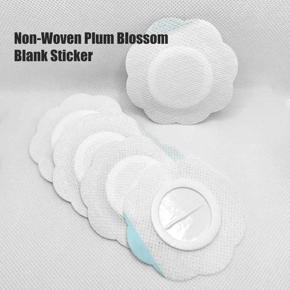 Disposable Castor Oil Belly Button Patch Self-Adhesive Navel Bandage Disposable Spunlace Cloth Castor Oil Patches Belly Sticker