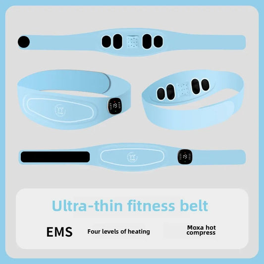 EMS Ab Workout Belt Microcurrent Portable Herb Heating Massage