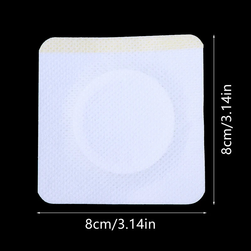 50Pcs/set Replacement Disposable Castor Oil Pack Self-Adhesive Adhesive Navel Stickers Seepage Resistant Belly Button Protectors