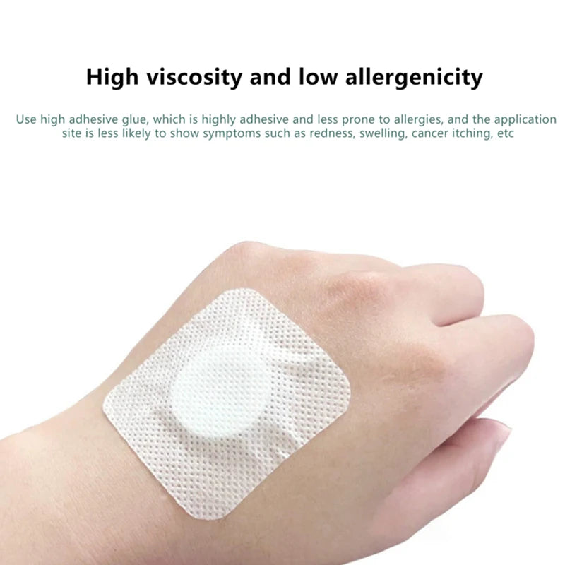 50Pcs/set Replacement Disposable Castor Oil Pack Self-Adhesive Adhesive Navel Stickers Seepage Resistant Belly Button Protectors