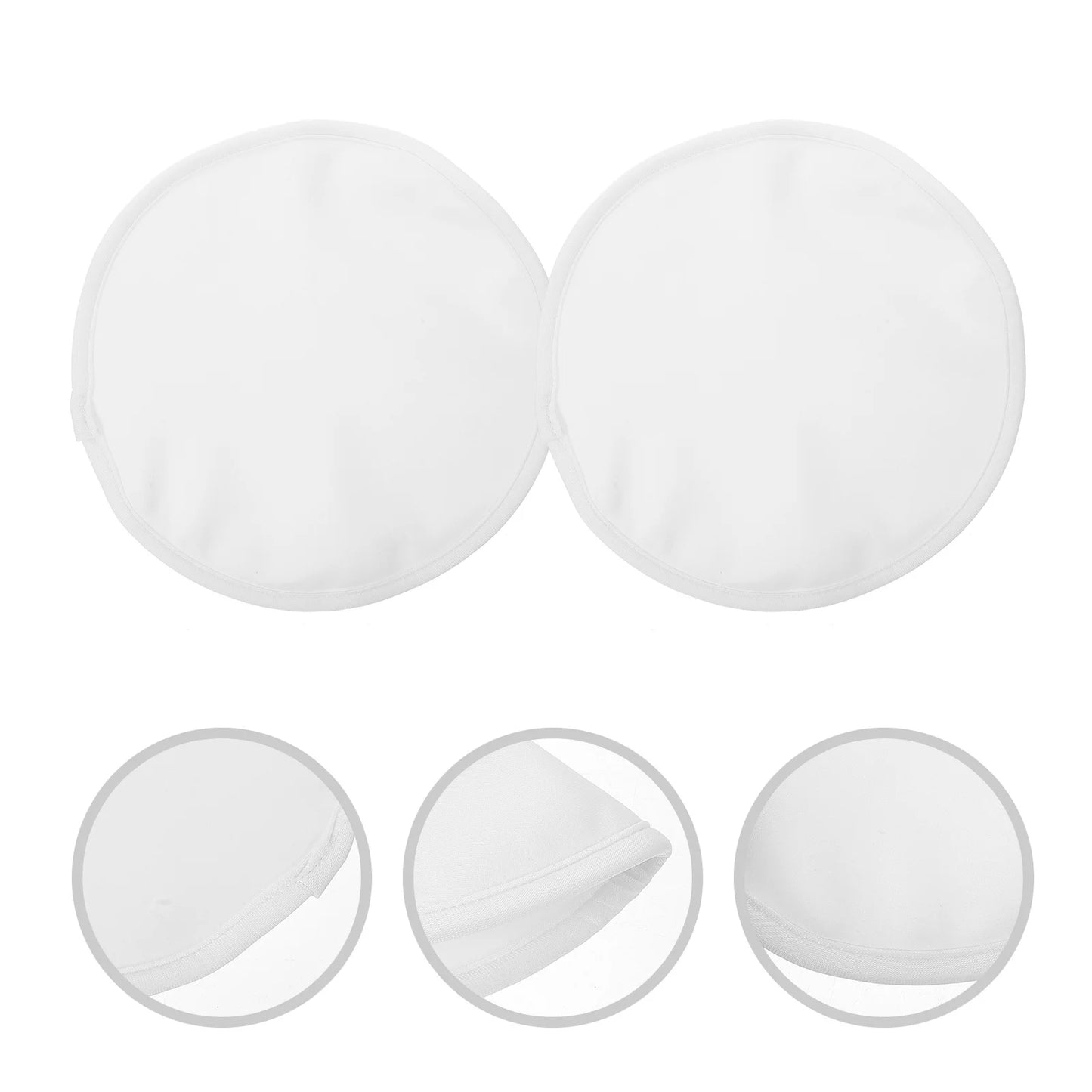 2Pcs Reusable Castor Oil Breast Pad Nursing Wrap Comfortable Essential Oil Pack Breast Care Compress Sleep Helper