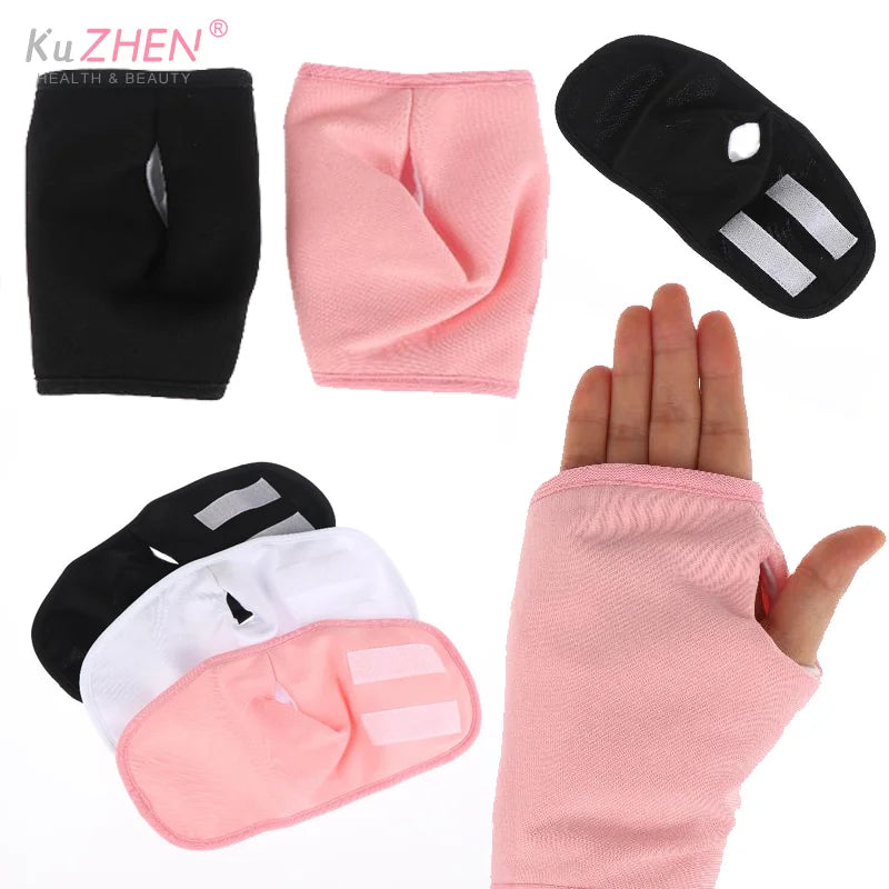 1Pcs Castor Oil Handbag Waterproof Castor Oil Wrap Reusable Adjustable Castor Oil Pack Breathable Hand Compress Pads Body Care