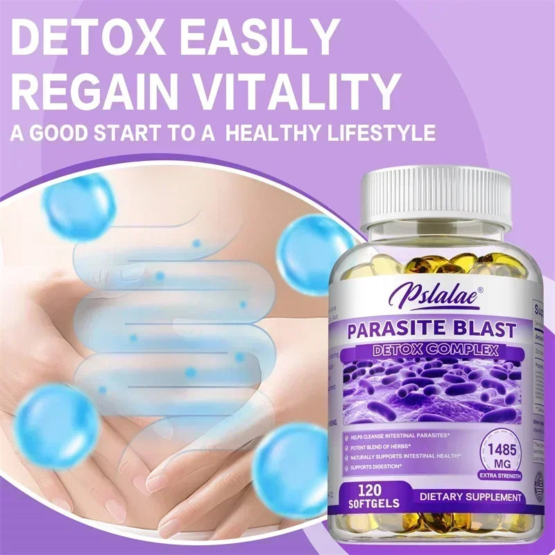 Parasite Blast Complex - Promote Digestive and Intestinal Health, Cleans Colon, Metabolism, and Enhance Immunity